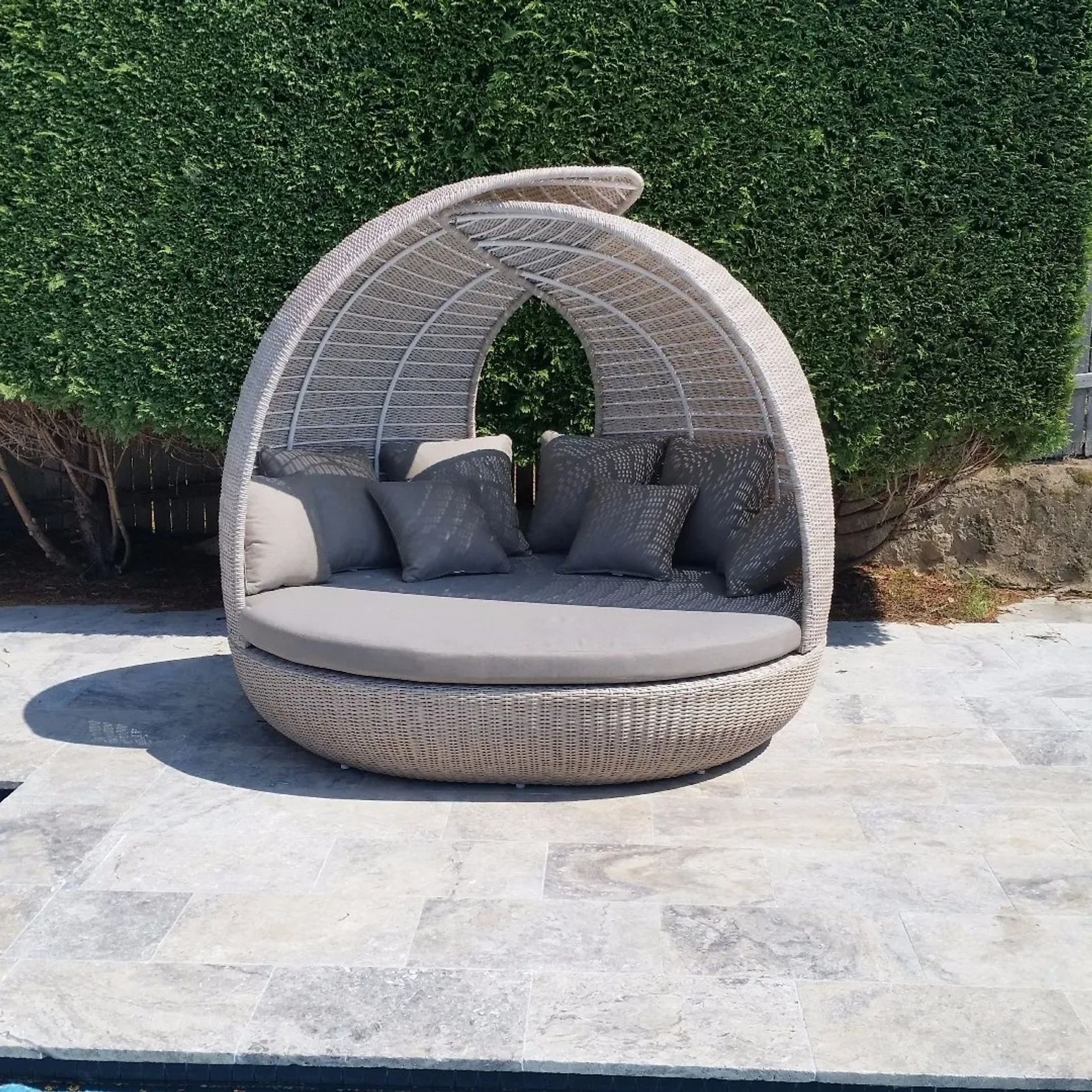 Lotus Wicker  Daybed gallery detail image