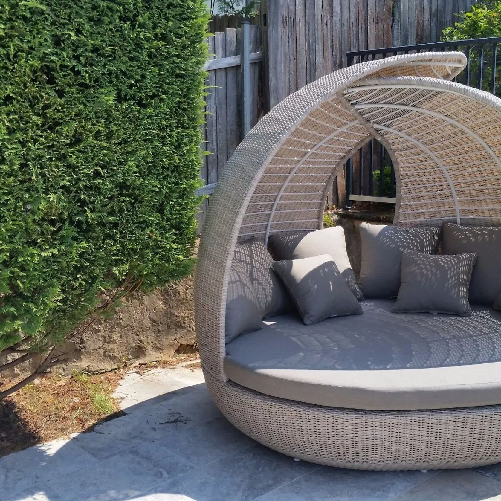 Lotus Wicker  Daybed gallery detail image