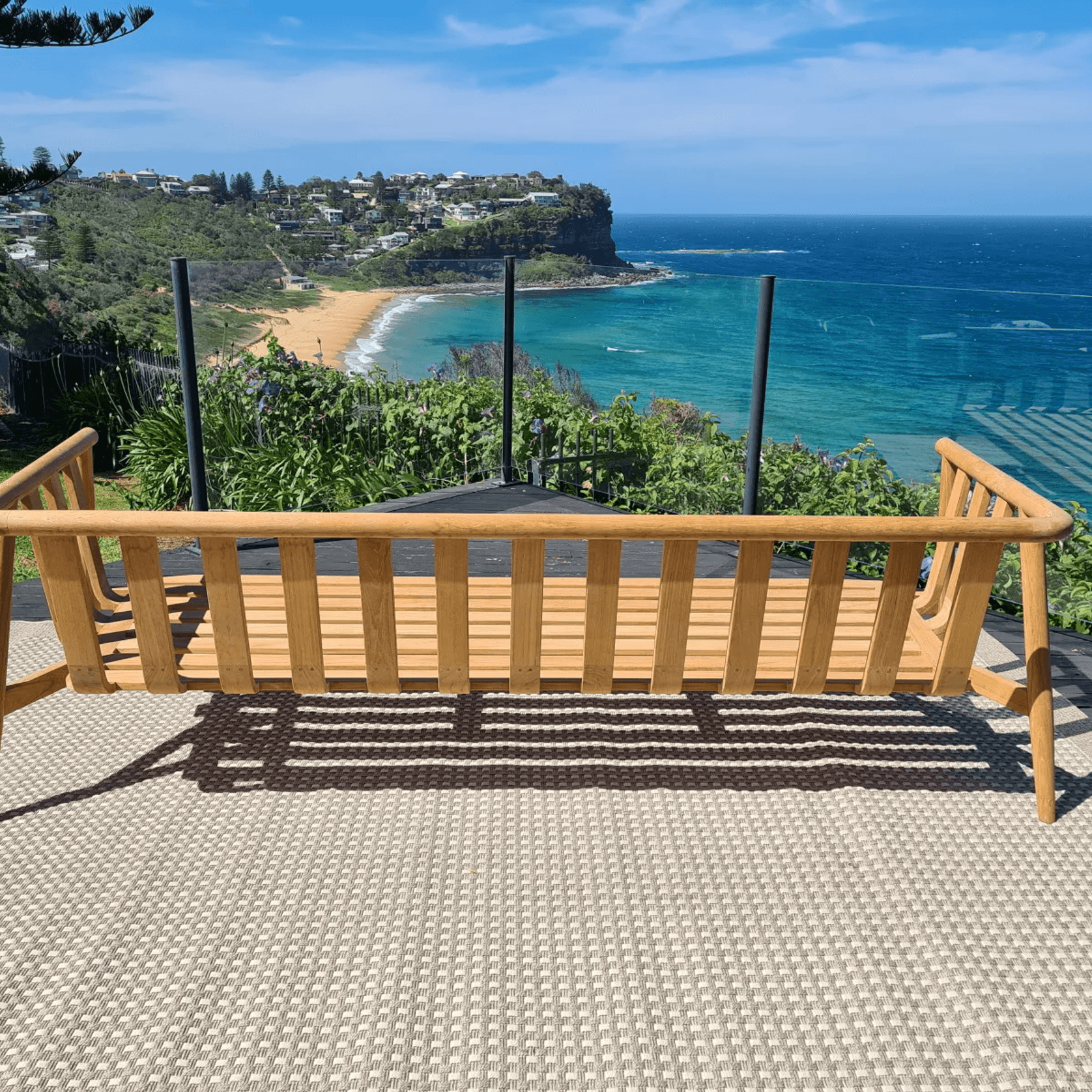 Float 4pc Teak Outdoor Lounge Setting gallery detail image
