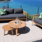Float 4pc Teak Outdoor Lounge Setting gallery detail image