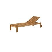 Amaze Sunbed - Teak gallery detail image