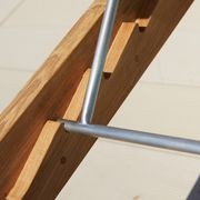 Amaze Sunbed - Teak gallery detail image