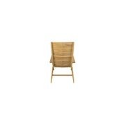 Flip deck chair - Teak gallery detail image