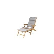Flip deck chair - Teak gallery detail image