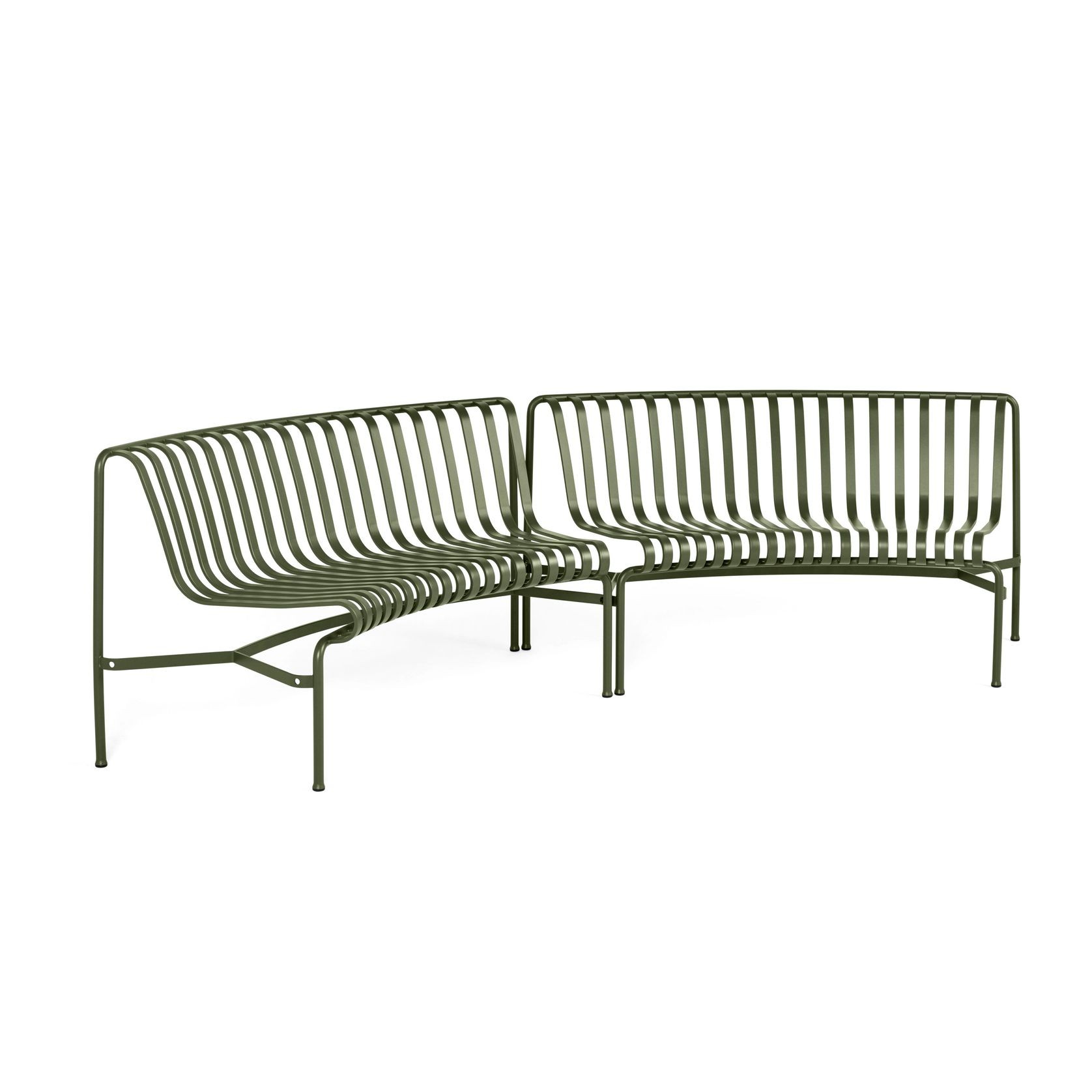 Palissade Park Dining Bench In by HAY gallery detail image