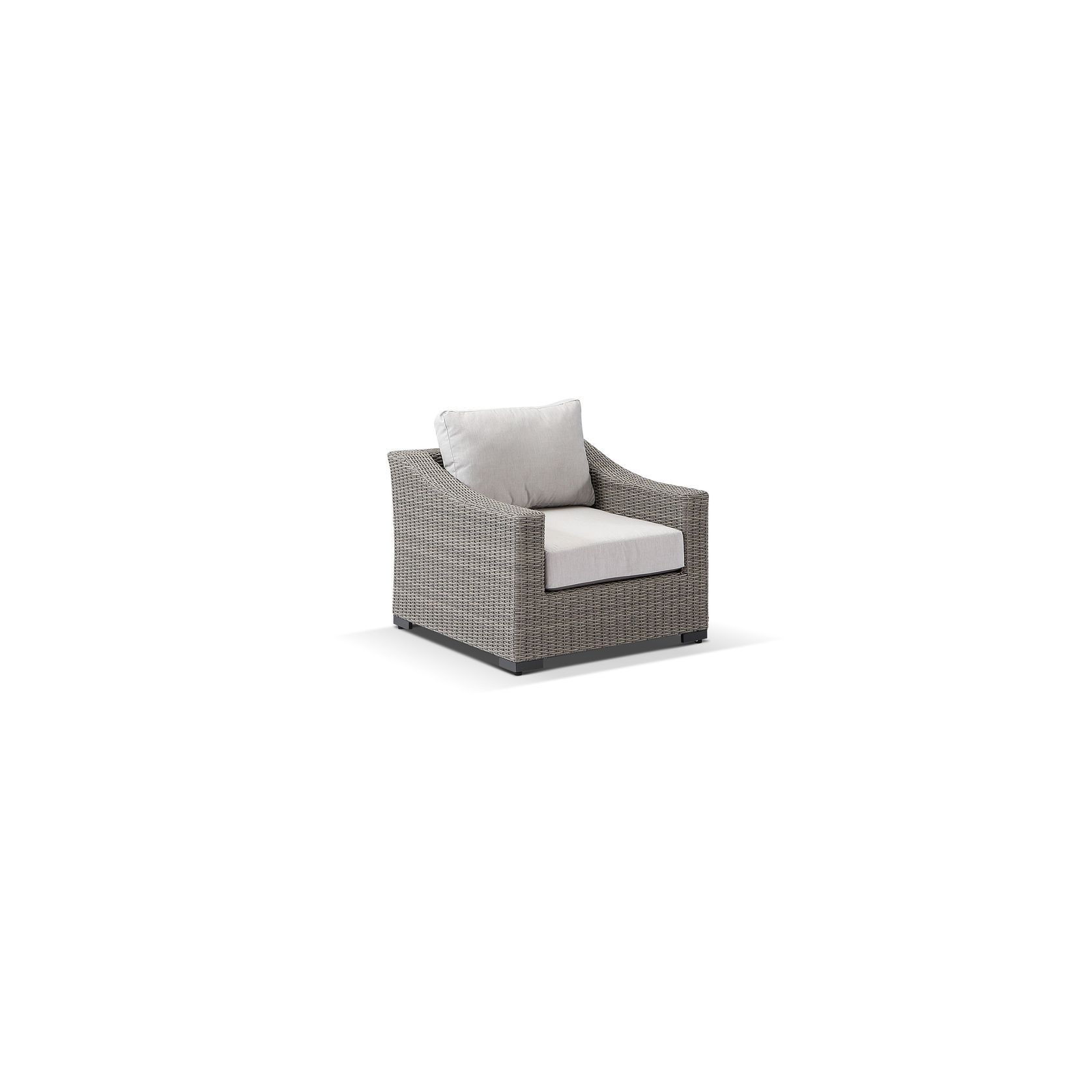 Hahei 3-Seater Lounge Set - Cast Silver gallery detail image