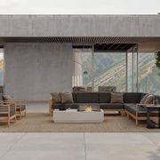 Tasman Teak Single Sofa gallery detail image
