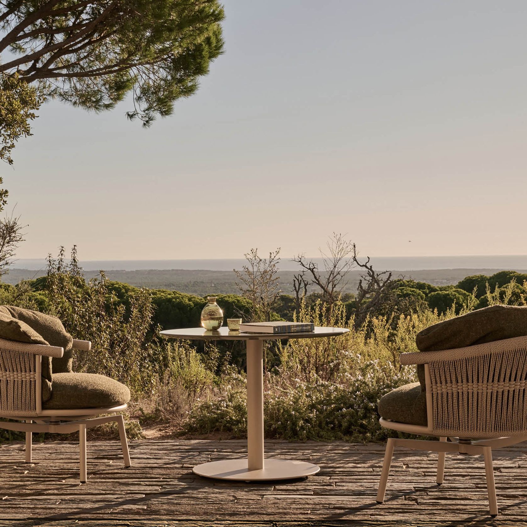 Cesta Swivel Lounge Chair gallery detail image