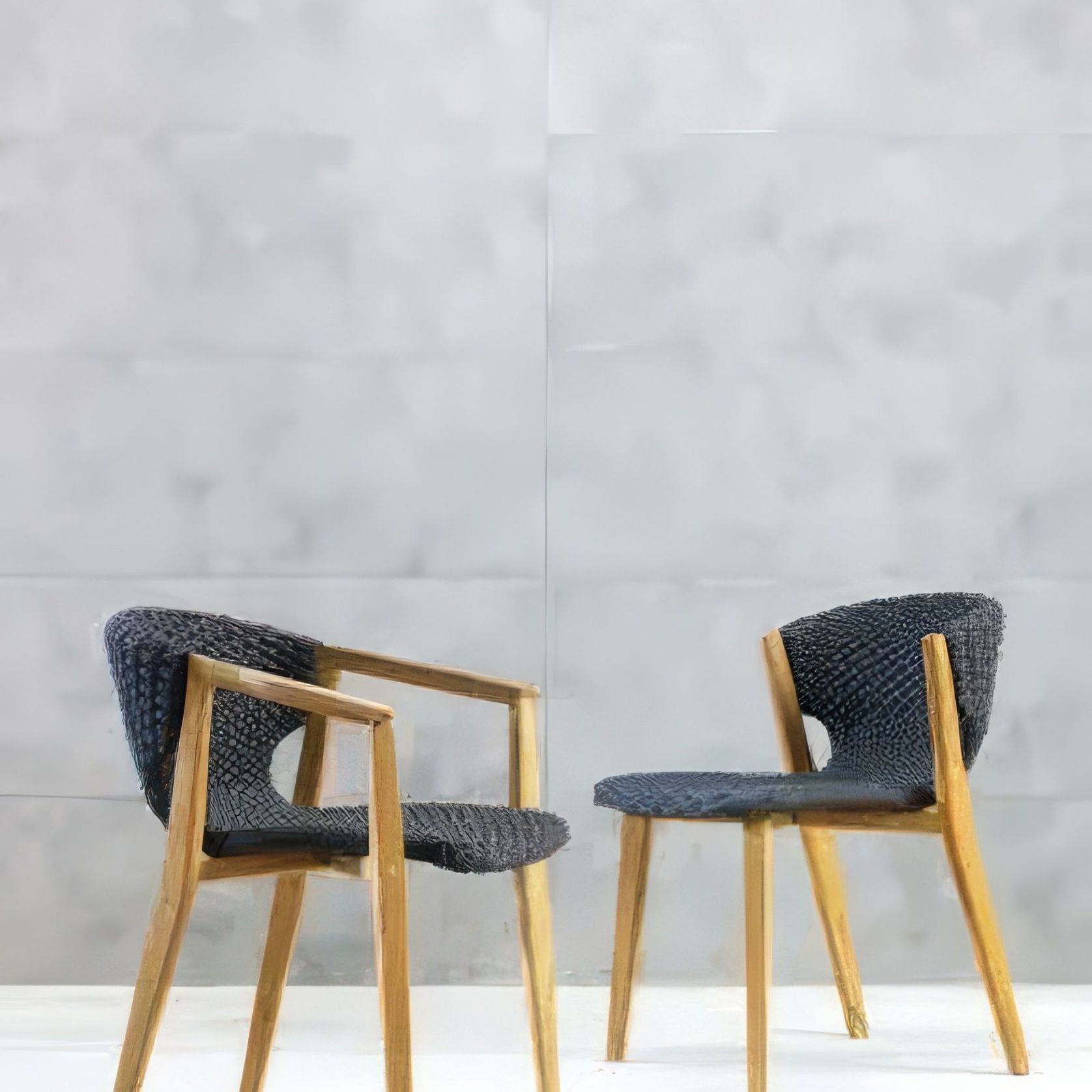 ETHIMO KNIT Dining Armchair gallery detail image