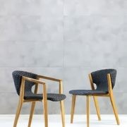 ETHIMO KNIT Dining Armchair gallery detail image