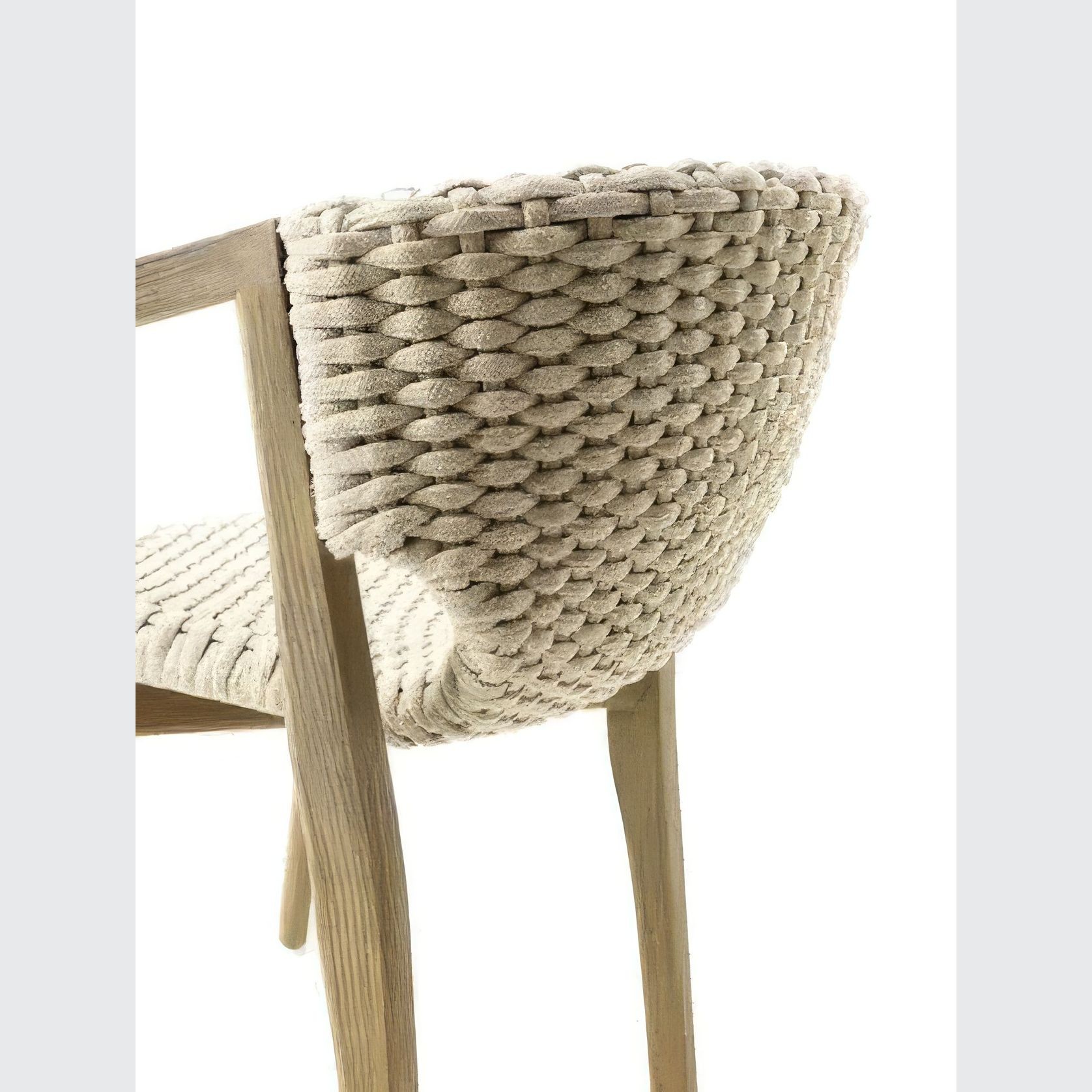 ETHIMO KNIT Dining Armchair gallery detail image