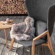 ETHIMO KNIT High-Back Lounge Armchair gallery detail image