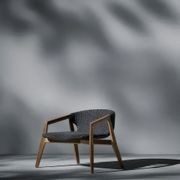 ETHIMO KNIT Lounge Armchair gallery detail image