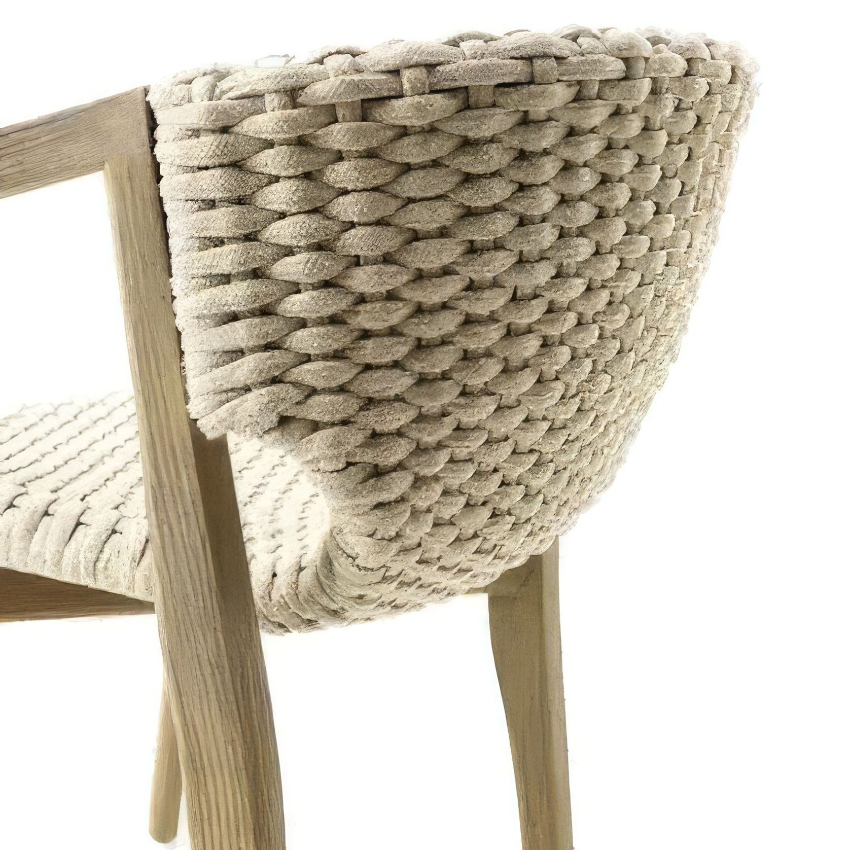 ETHIMO KNIT Lounge Armchair gallery detail image