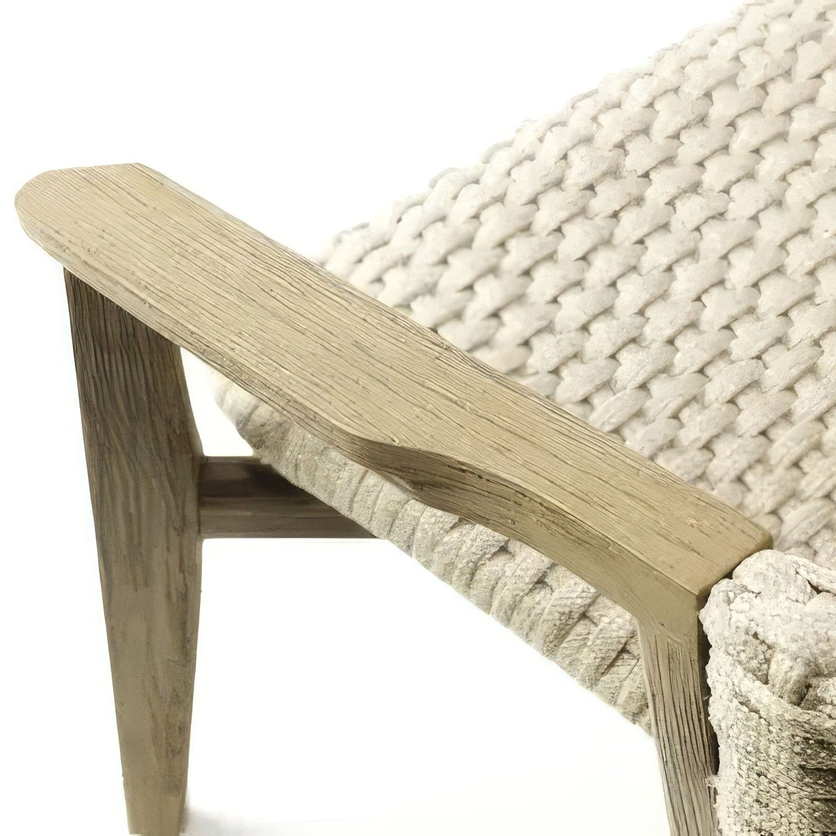 ETHIMO KNIT Lounge Armchair gallery detail image