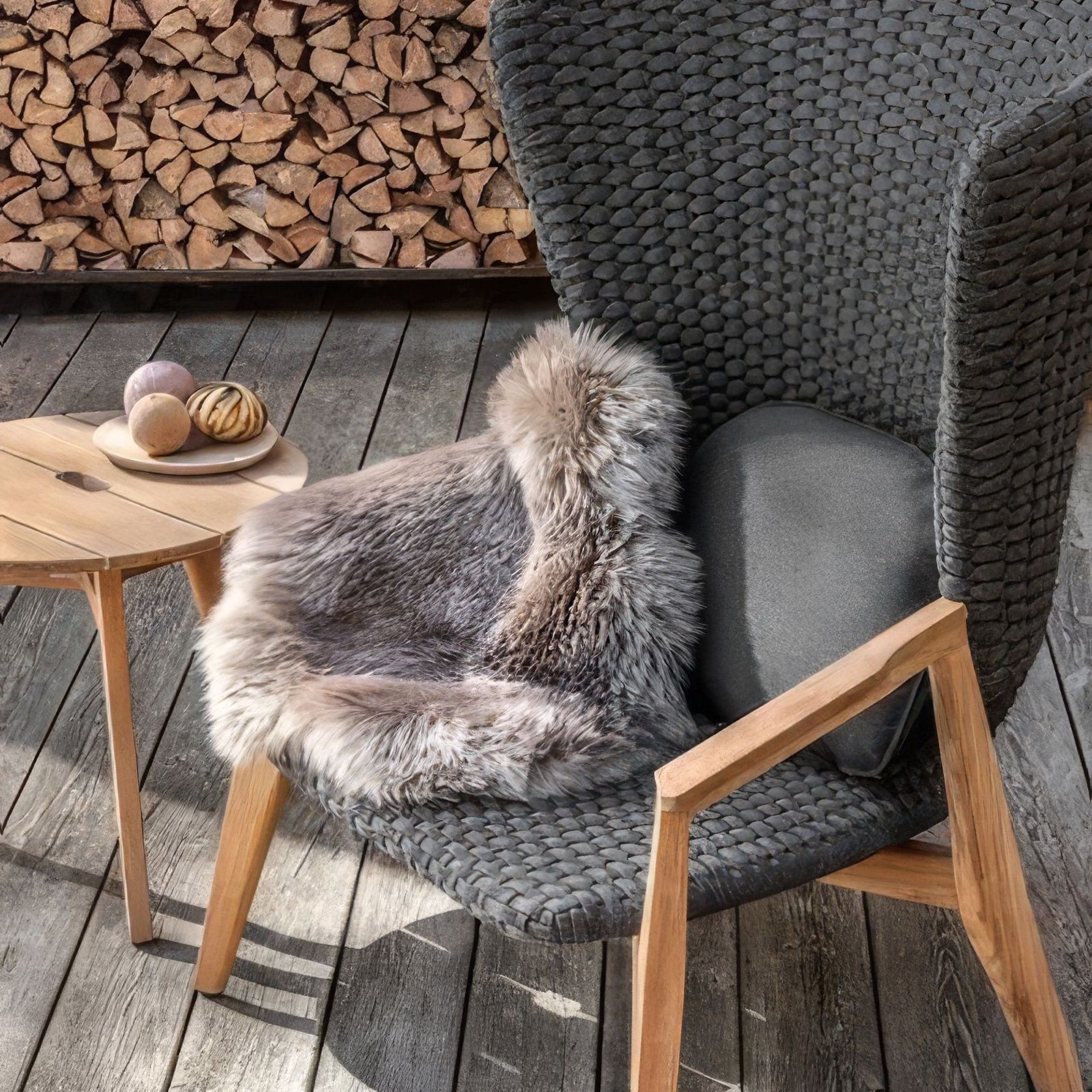 ETHIMO KNIT Side Table gallery detail image