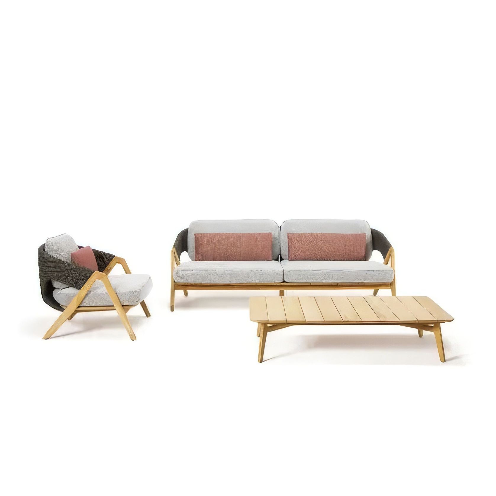 ETHIMO KNIT 3-Seater Sofa gallery detail image