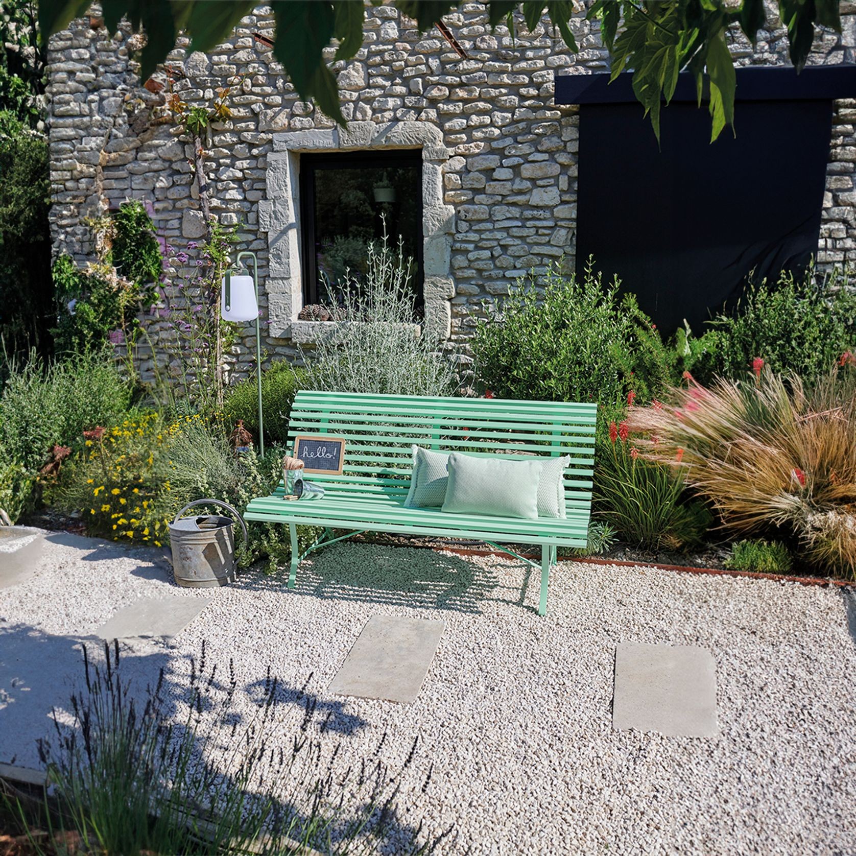 Louisiane Bench 150cm by Fermob gallery detail image