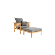 Malua Outdoor Ottoman gallery detail image