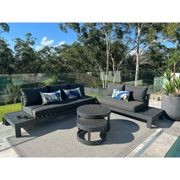 Aspen 5 Seater Outdoor Platform Lounge Setting gallery detail image