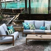 Venlo 3pc Teak Outdoor Lounge Setting gallery detail image