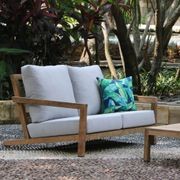 Venlo 3pc Teak Outdoor Lounge Setting gallery detail image