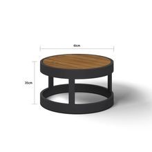 Aspen 6 Seater Outdoor Teak Platform Lounge Setting gallery detail image