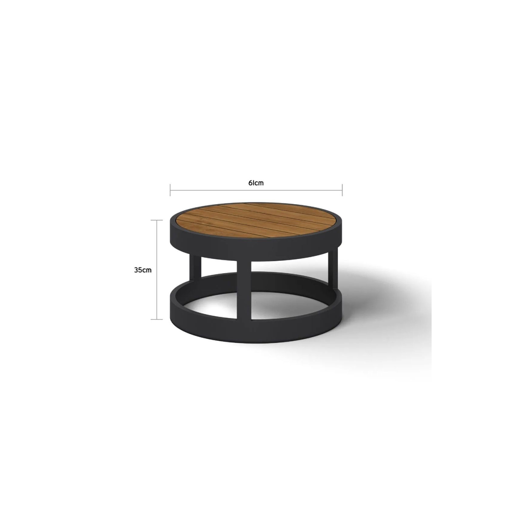 Aspen 6 Seater Outdoor Teak Platform Lounge Setting gallery detail image
