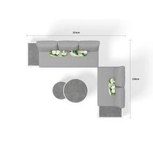 Aspen 5 Seater Outdoor Platform Lounge Setting gallery detail image