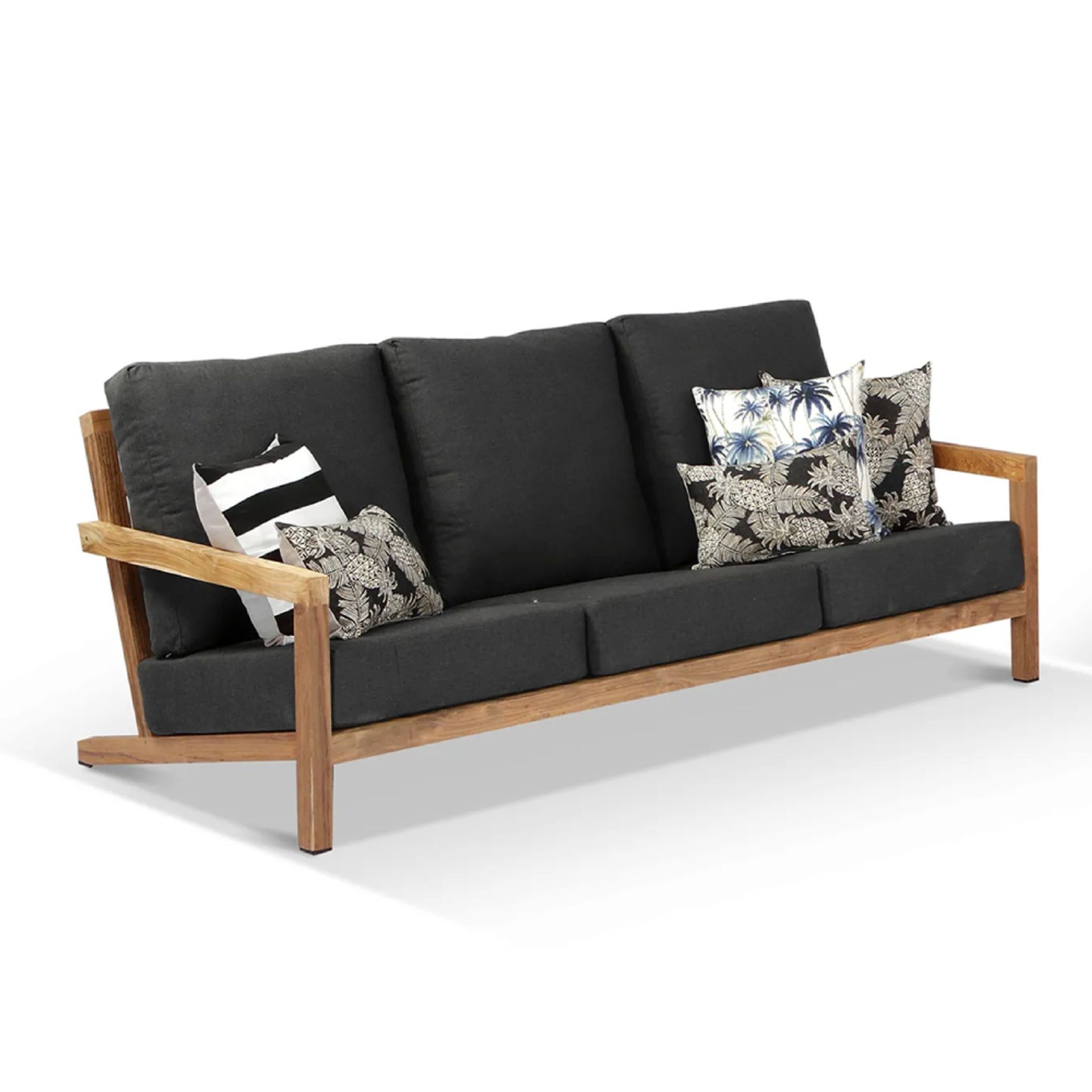 Venlo 4pc Teak Outdoor Lounge Setting gallery detail image