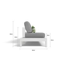 Aspen 5 Seater Outdoor Platform Lounge Setting gallery detail image