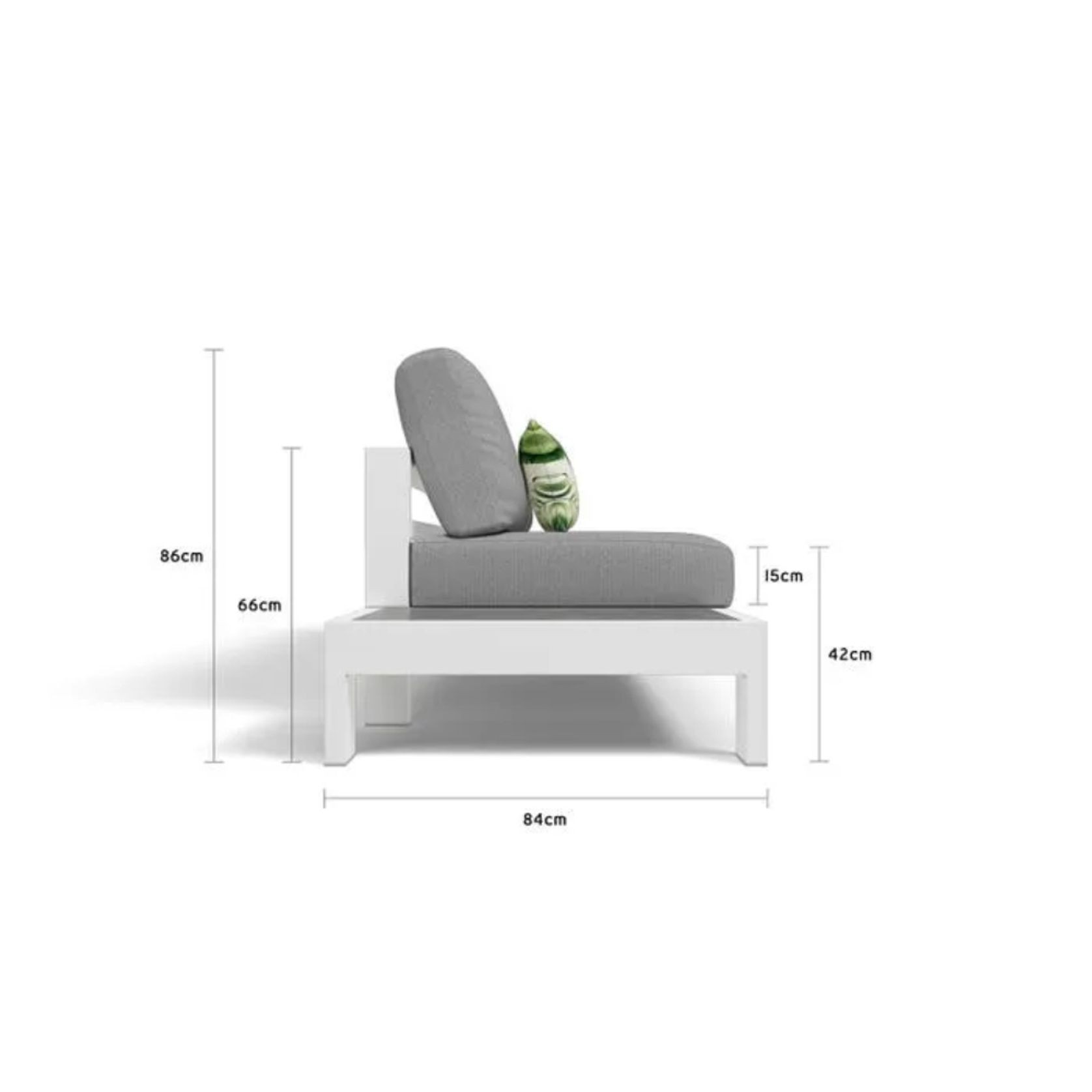 Aspen 5 Seater Outdoor Platform Lounge Setting gallery detail image