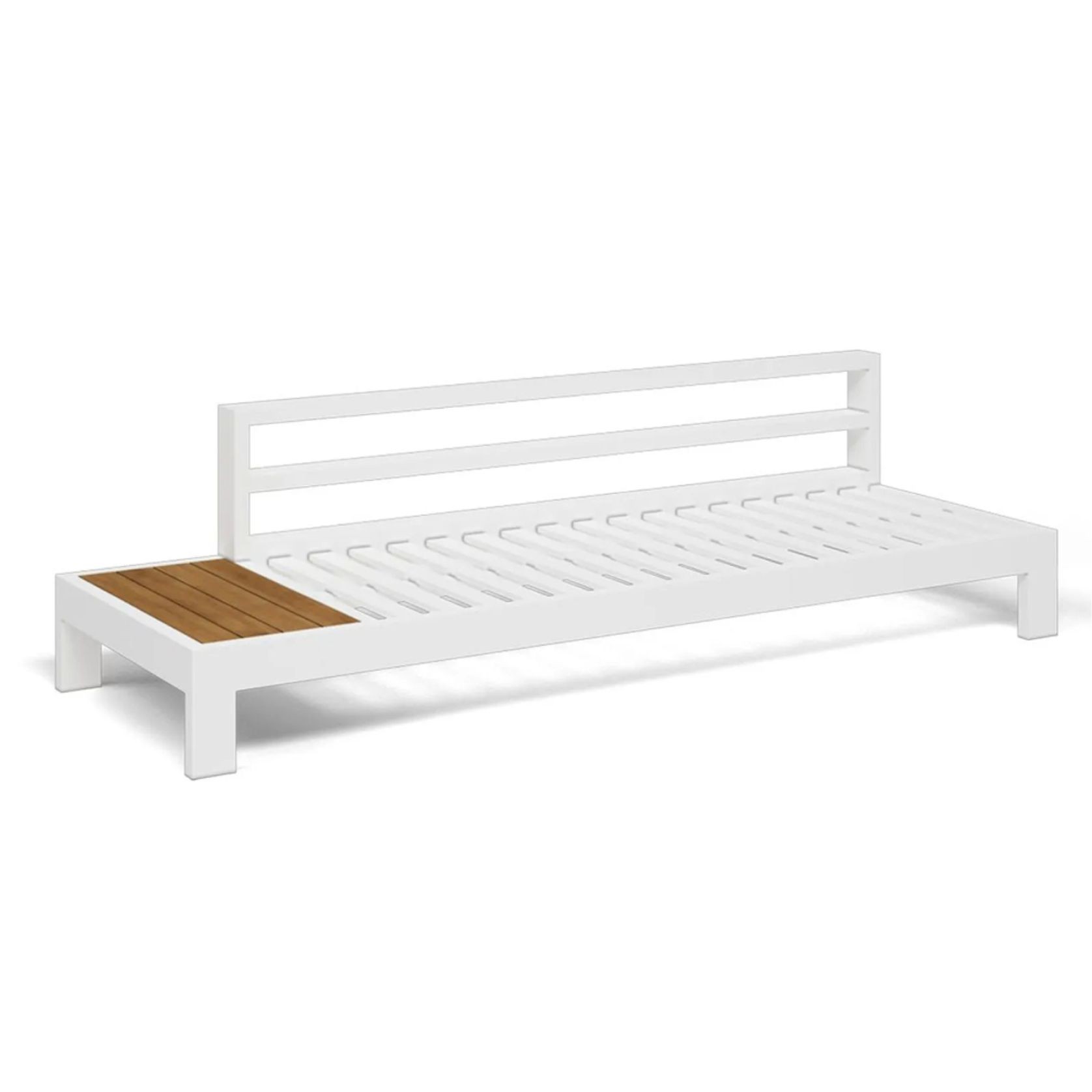Aspen 5 Seater Outdoor Teak Platform Lounge Setting gallery detail image