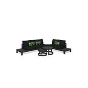 Aspen 5 Seater Outdoor Platform Lounge Setting gallery detail image