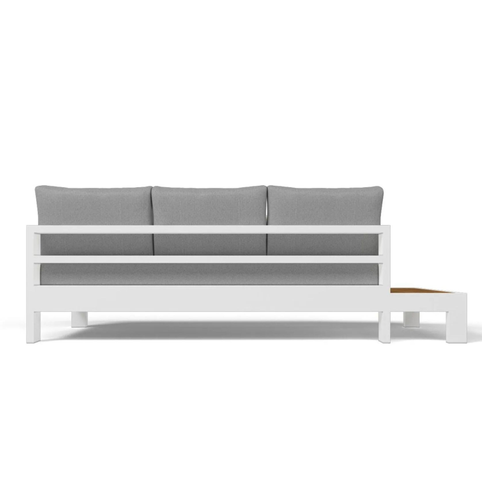 Aspen 5 Seater Outdoor Teak Platform Lounge Setting gallery detail image