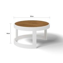 Aspen 5 Seater Outdoor Teak Platform Lounge Setting gallery detail image