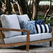 Venlo 4pc Teak Outdoor Lounge Setting gallery detail image