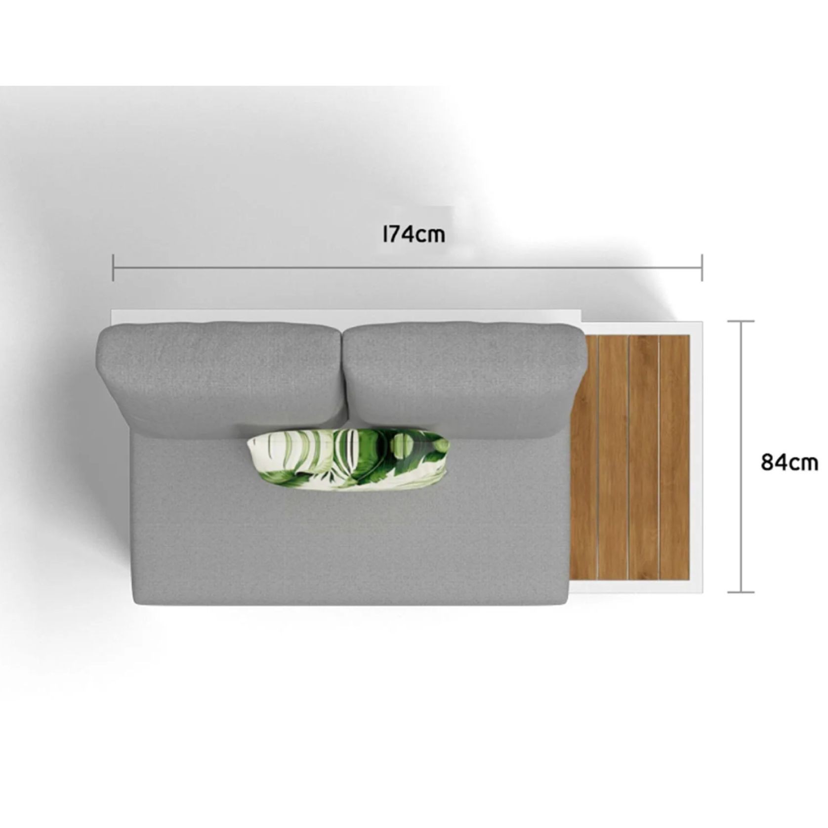 Aspen 5 Seater Outdoor Teak Platform Lounge Setting gallery detail image
