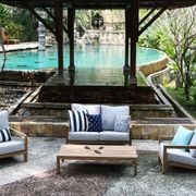 Venlo 4pc Teak Outdoor Lounge Setting gallery detail image