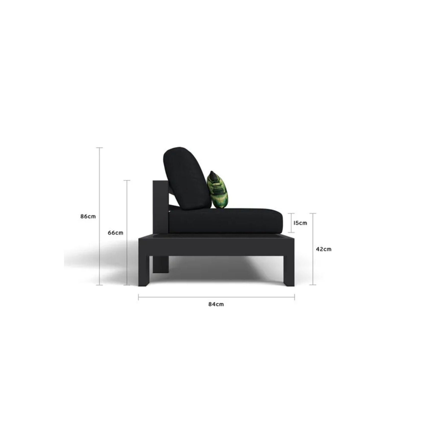 Aspen 5 Seater Outdoor Platform Lounge Setting gallery detail image