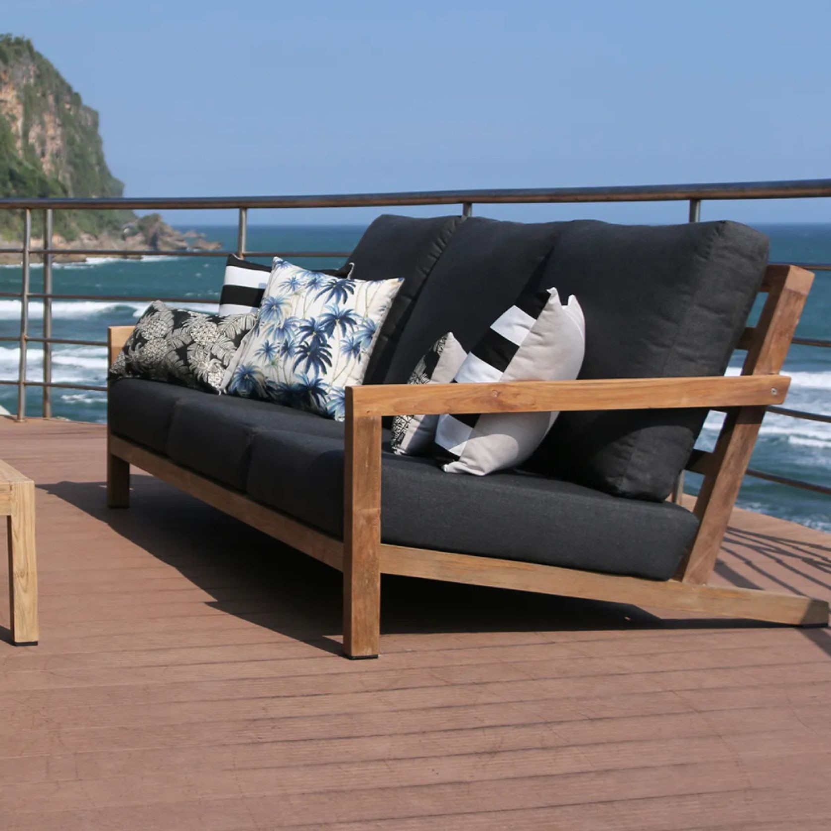 Venlo Outdoor 3 Seater Lounge gallery detail image