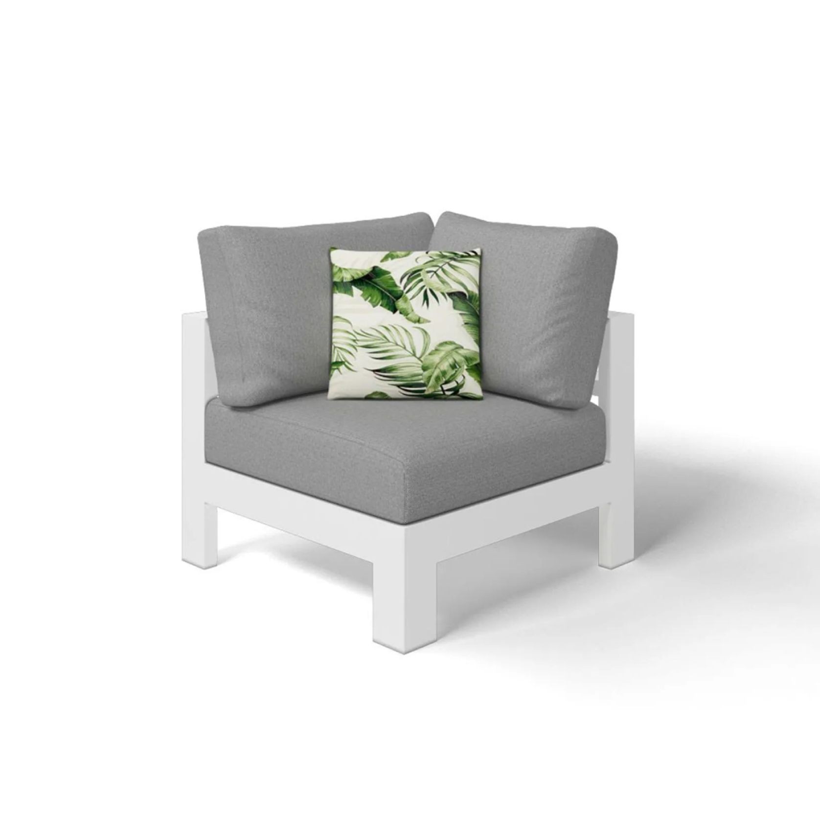 Aspen 6 Seater Outdoor Teak Platform Lounge Setting gallery detail image