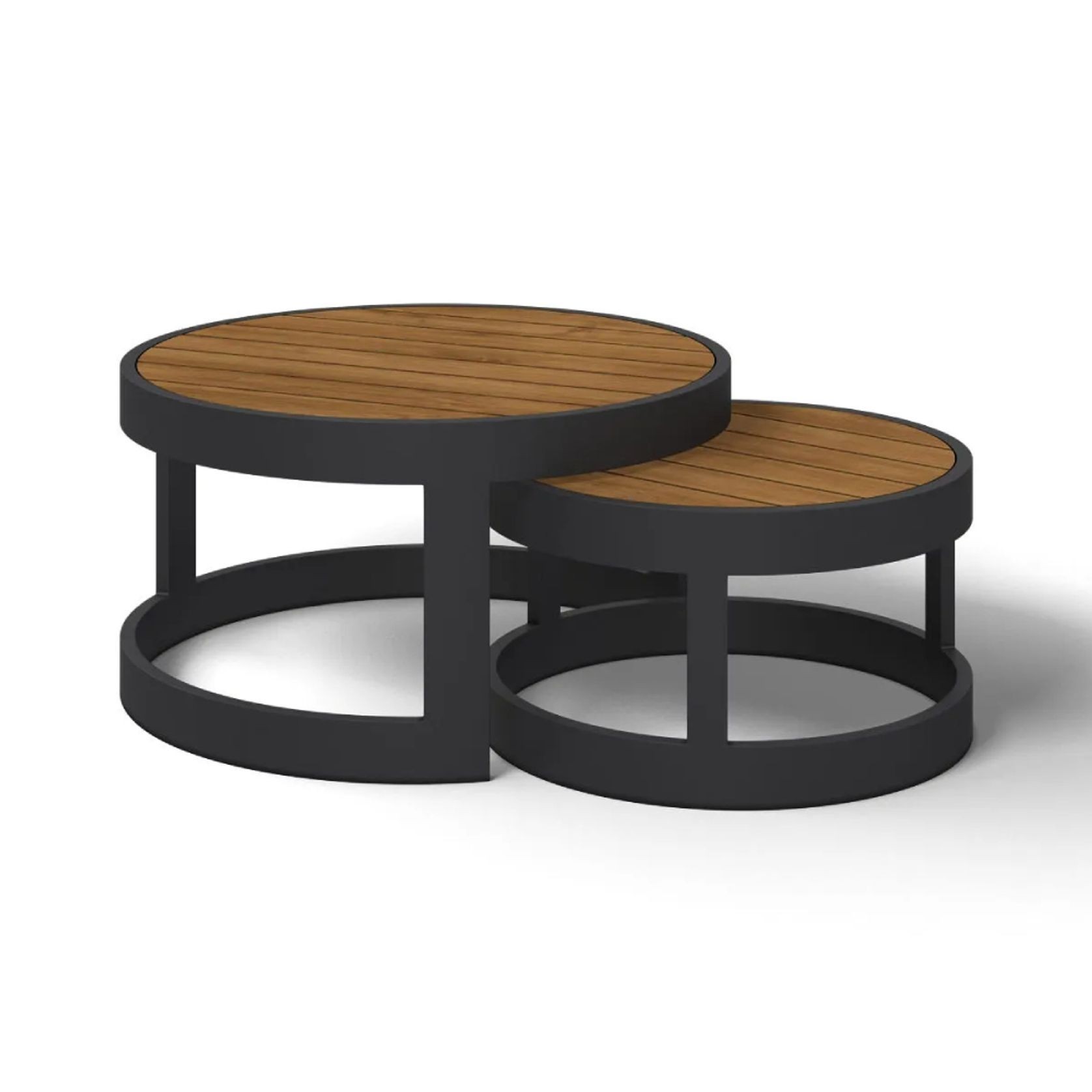 Aspen 6 Seater Outdoor Teak Platform Lounge Setting gallery detail image