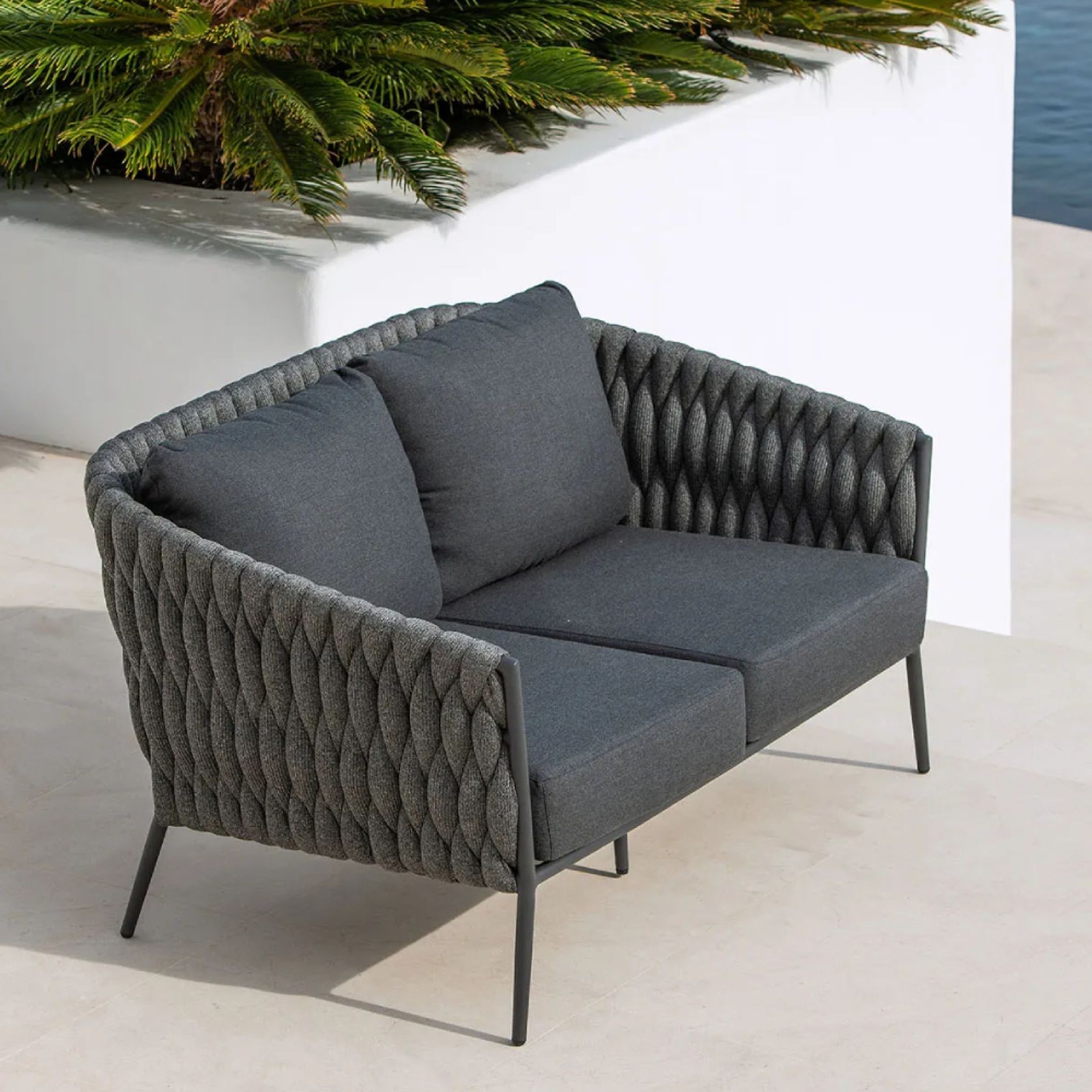 Palm Outdoor 2.5 Seater Lounge gallery detail image