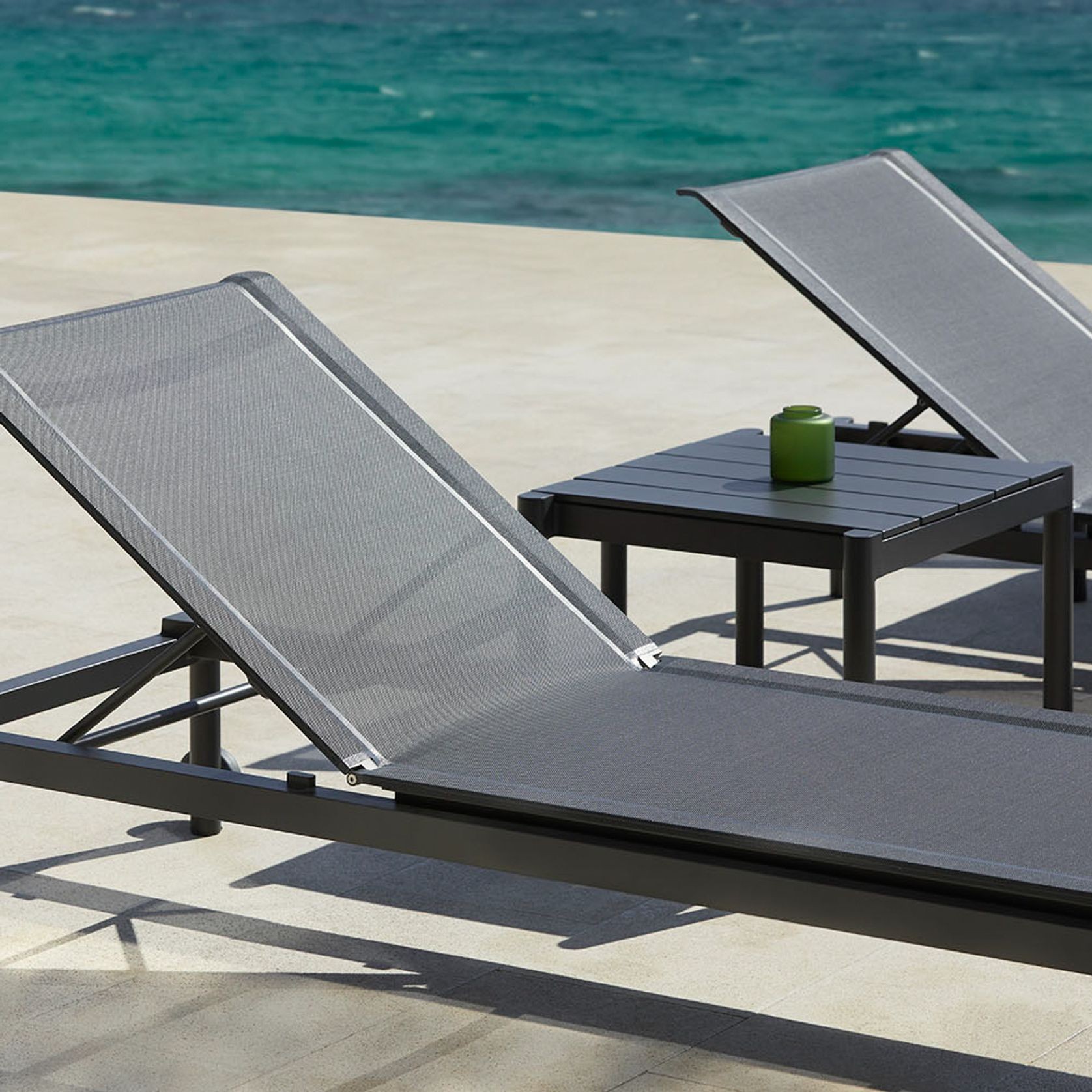Origin Sunbed Lounger By Point gallery detail image