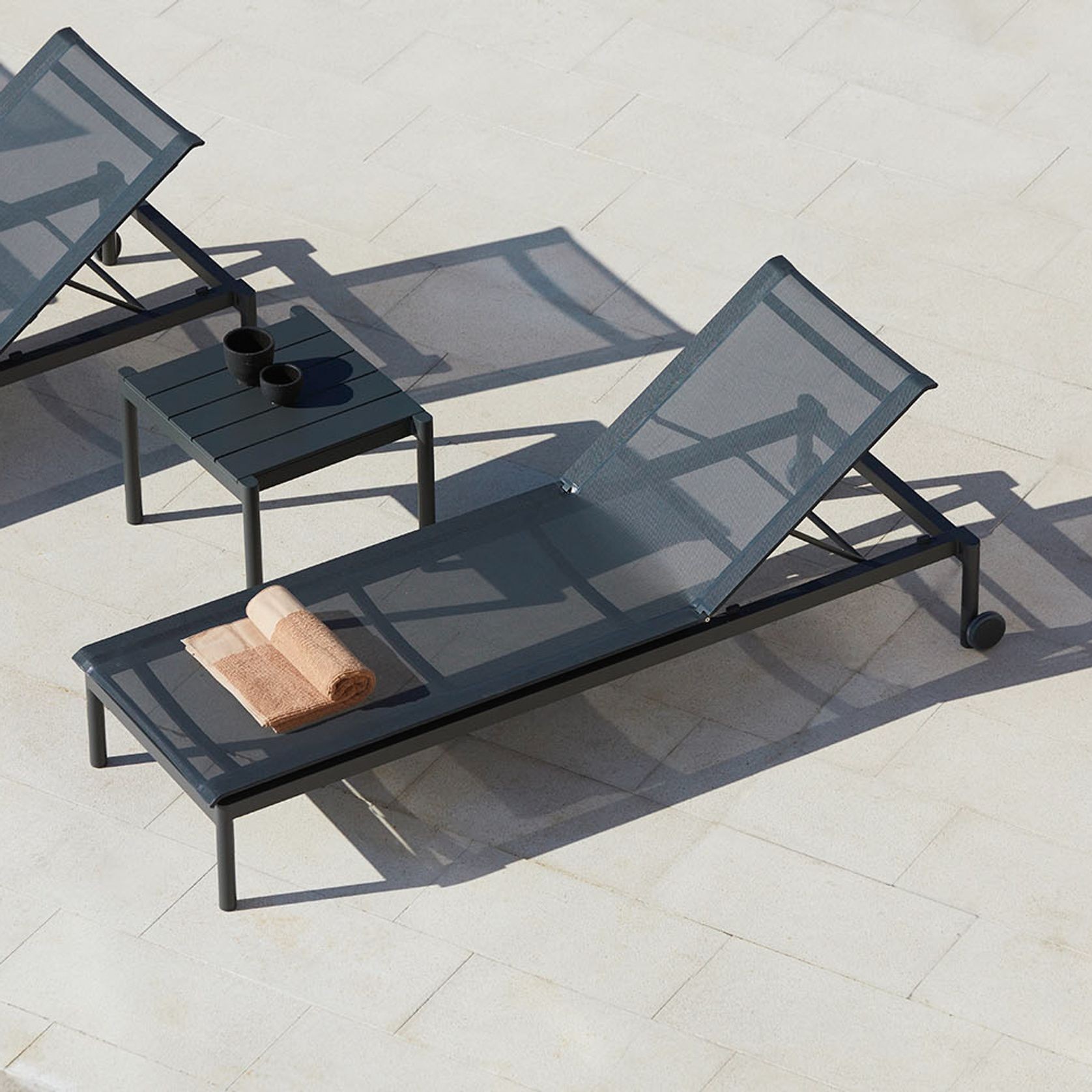 Origin Sunbed Lounger By Point gallery detail image