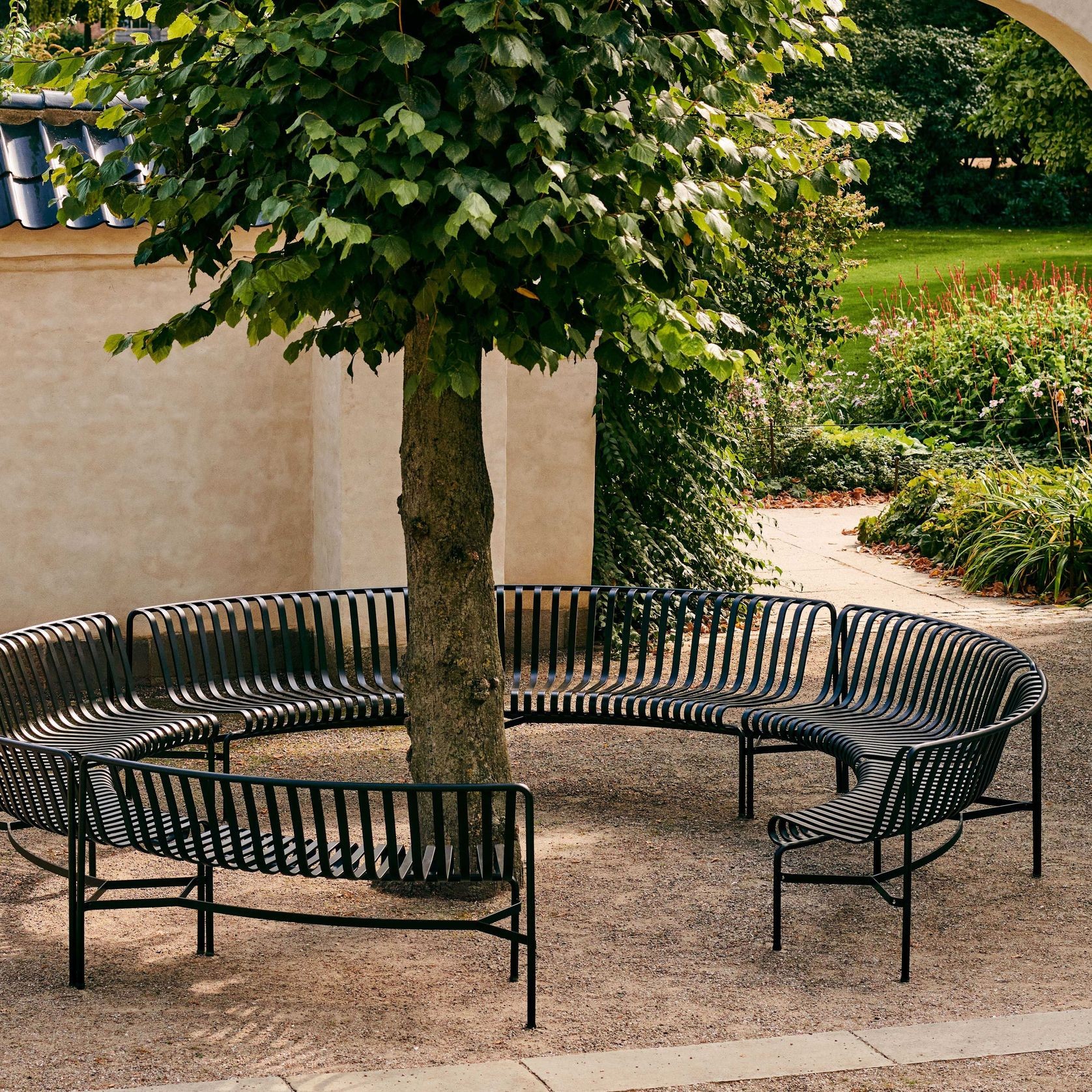 Palissade Park Dining Bench In by HAY gallery detail image