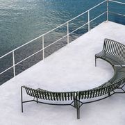 Palissade Park Dining Bench In by HAY gallery detail image