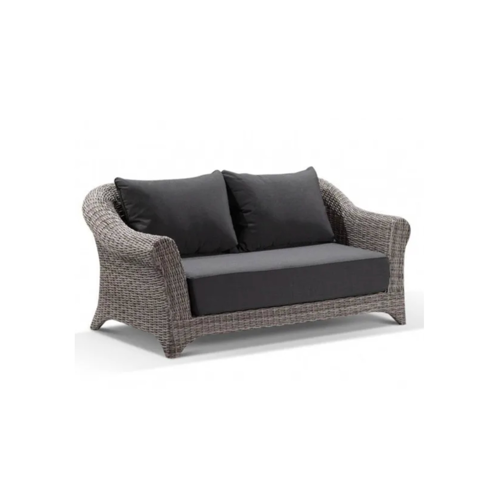 Versailles Outdoor Wicker Love Seat gallery detail image