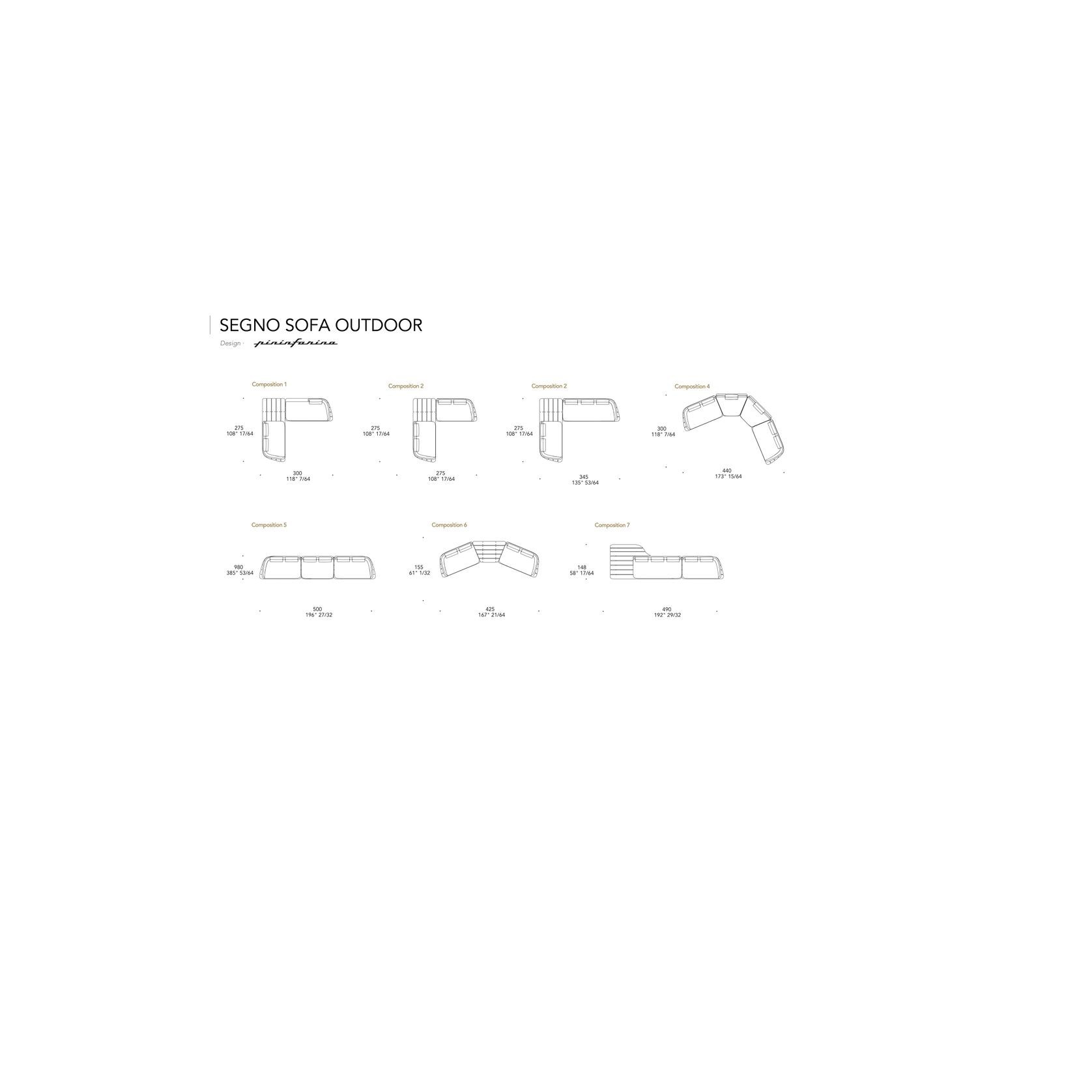 Segno Outdoor Sofa gallery detail image